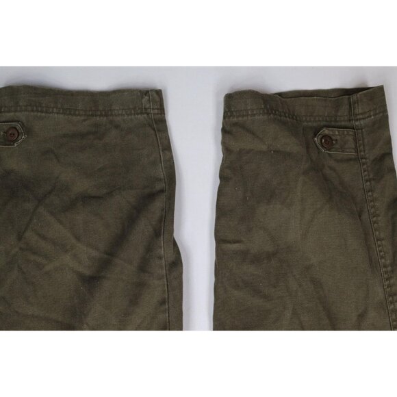 Vintage 90s Streetwear Mens 34x34 Faded Pleated Military Surplus Cargo Pants - Picture 5 of 12